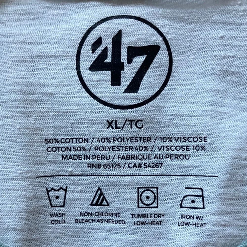 47 Brand Green and Gray Graphic Long Sleeve - Picture 3 of 3